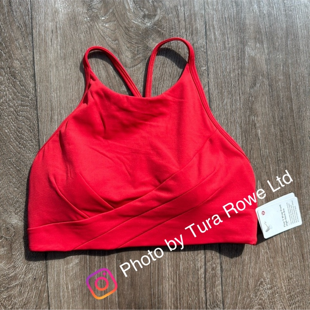lululemon athletica Bold Red Sports Bra